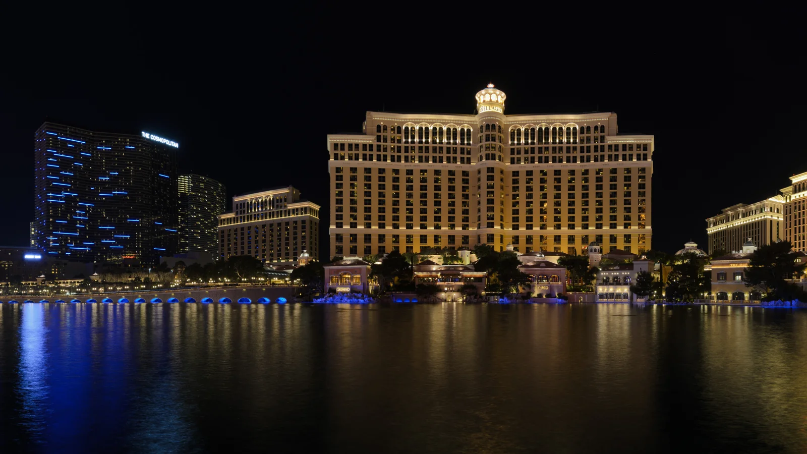 Bellagio Las Vegas exterior - home of WSOP host venues