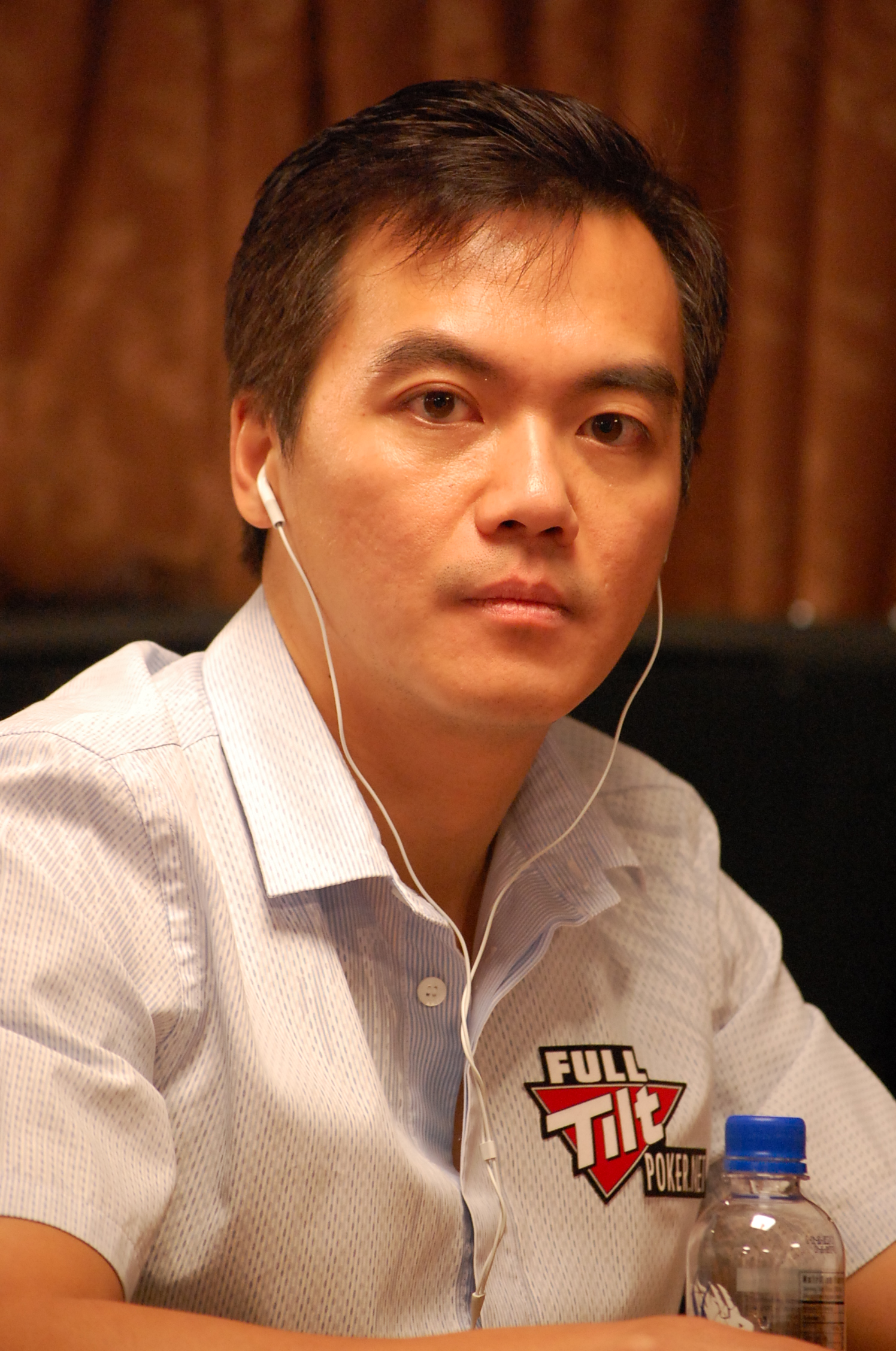 John Juanda seated at a poker table during a European Poker Tour event