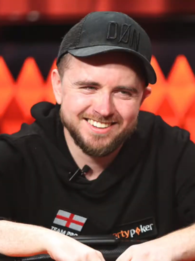 Patrick Leonard at a 2018 poker tournament